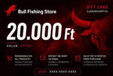 Bull tackle ajándékkártya Online Utalvány