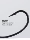 Carp King-Curved Shank horog-CK9001