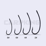 Bull Tackle-Turndown hosszúszárú horog-bt9004