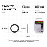 Carp King-Rig Ring előke gyűrű-BT-9201-30
