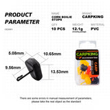 Carp King-lebegő gumikukorica stopper-CK3001