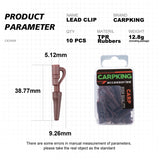 Carp King-Ólomklipsz+gumikúp-BT3006