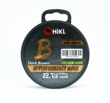 HiKi-Dark Brown zsinór 1000 m