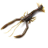 HiKi-Alpha garnéla rák formájú gumicsali 80/100 mm