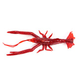 HiKi-Alpha garnéla rák formájú gumicsali 80/100 mm